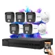Hikvision HiLook TurboHD-TVI Kamerasystem mit 5 Kameras, 5MP und Farbnachtsicht
