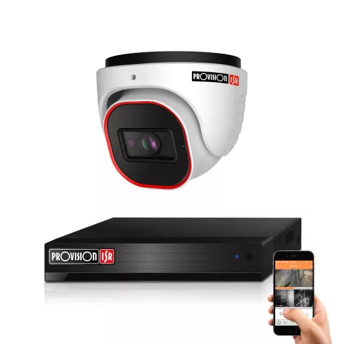 Provision 1-Dome-Überwachungskamera IP-System 4MP