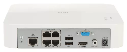 Uniview NVR301-04LS3-P4 IP Rekorder 4 Kanäle integriertes PoE 8MP