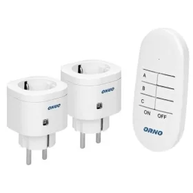   ORNO steuerbare Steckdosenset mit zwei Netzsteckdosen OR-GB-439(GS)