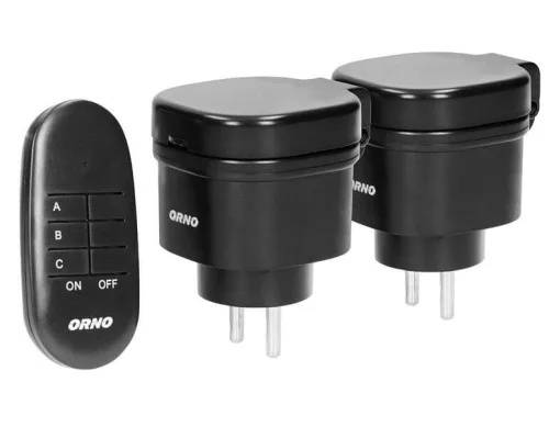 Funksteckdosen-Set für den Außenbereich mit zwei Steckdosen OR-GB-441(GS)