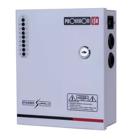   Kameranetzteil regelbar 12–14V DC 5A, 8 Ausgänge PR-5A8CH-B