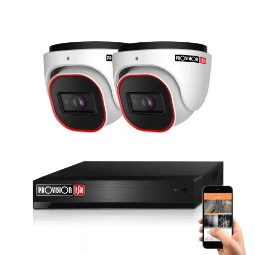 Provision AHD-20 Dome 2-Kamera Kamerasystem 5MP
