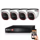 Provision AHD-20 Dome 4-Kamera Überwachungssystem 5MP