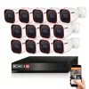Provision AHD-23 Überwachungskamera-System mit 13 Kameras 2 MP