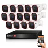 Provision AHD-23 Überwachungskamera-Set mit 14 Kameras 2MP