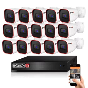 Provision AHD-23 Überwachungssystem mit 15 Kameras 2MP