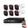 Provision AHD-23 Überwachungskamera-Set mit 6 Kameras 2 MP