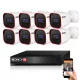 Provision AHD-23 Überwachungskamera-System mit 8 Kameras 2MP