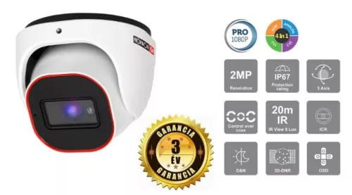 Provision AHD-23 Dome 14-Kamera Überwachungssystem 2MP