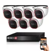 Provision AHD-23 Dome Überwachungskamera-Set mit 7 Kameras 2MP