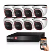 Provision AHD-23 Dome 8-Kamera Überwachungssystem 2MP