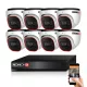 Provision AHD-23 Dome 8-Kamera Überwachungssystem 2MP