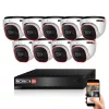 Provision AHD-23 Dome 9-Kamera Überwachungssystem 2MP