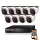 Provision AHD-23 Dome 9-Kamera Überwachungssystem 2MP