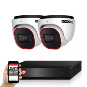   Provision AHD-23B Dome 2 Überwachungskamera-System Full HD 2MP