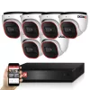 Provision AHD-23B Dome 6 Sicherheitskamerasystem Full HD 2MP