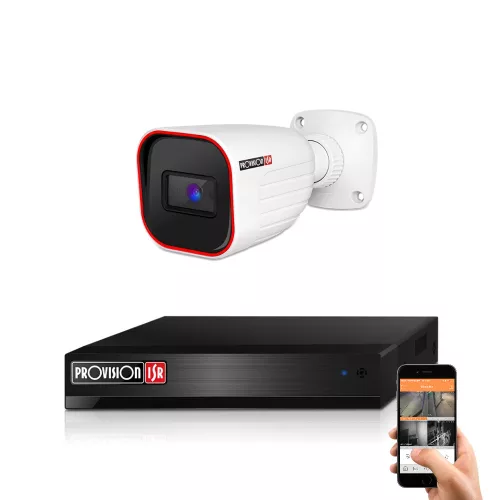 Provision AHD-30 Überwachungskamera-Komplettsystem mit 1 Kamera 5MP
