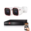 Provision AHD-30 Überwachungskamera-System mit 2 Kameras 5MP