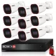 Provision AHD-36 Kamerasystem mit 9 Kameras 2MP