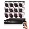 Provision AHD-36 Dome 12 Kamera Kamerasystem 2MP 5x ZOOM