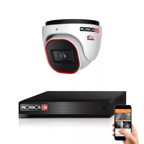 Provision 1 Dome Sicherheitskameras IP-Kamera-System 2 MP