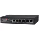 Provision PoE Switch 4+2 Port 60W für IP-Kamerarendsysteme