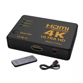 RM309 4K HDMI-Switch mit 3 Eingängen und Fernbedienung