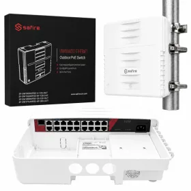   Safire SF-SW1916HIPOE-HF-300-0UT kültéri Hi-PoE switch 16 PoE porttal (2x1GB/s uplink, SFP, 300W)