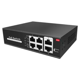   SW-4-POE-SWITCH: Effizientes Energie- und Datenmanagement für IP-Kamerasysteme