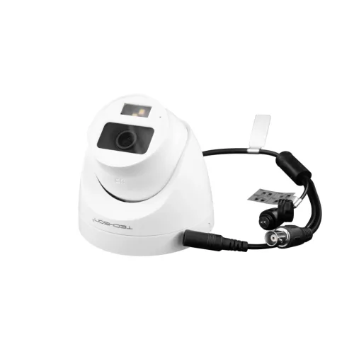 Techson 4 dome kamerás rendszer szett (2MP, színes éjjellátással, 8 csatornás rögzítővel)