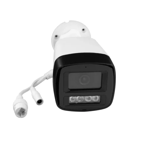Techson 4 kamerás IP rendszer szett (4MP, színes éjjelátással, 4 csatornás rögzítővel, PoE)