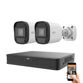 Uniview 2 Sicherheitskameras Kamerasystem 5MP