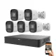 Uniview 5 Sicherheitskameras 5MP Kamerasystem