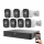 Uniview 7 Sicherheitskameras 5MP Kamerasystem