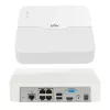 Uniview 4-Kanal IP-Kamerasystem mit 4MP und Farbnachtsicht