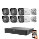 Uniview 6-fach IP-Überwachungskamera-System 4MP