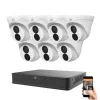 Uniview 7 Dome IP-Kamera-System 4MP