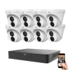 Uniview 8 Dome-Kamera IP-Überwachungssystem 4MP