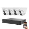 Uniview 4 Sicherheits-Dome-Kamera Set 5MP