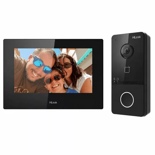 HiLook VI-K43P Videó Kaputelefon szett 7 colos monitorral, 2 MP IP kültéri egységgel