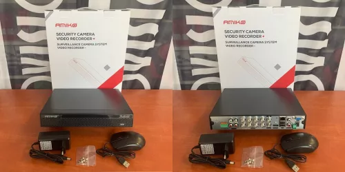 Amiko XVR820 5MP 8‑Kanal Hybrid Desktop DVR Rekorder