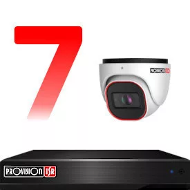 7-Kamera Kamerasystem Set