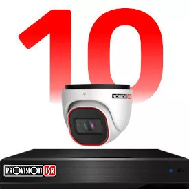 10-Kamera Kamerasystem Set