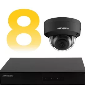 8-Kanal IP-Kamera-Set