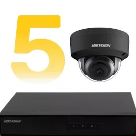 IP-Kamerasystem Set mit 5 Kameras
