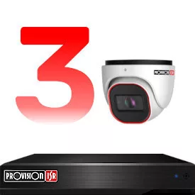 3-Kamera Kamerasystem Set