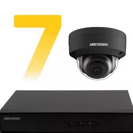 7-Kamera IP-Überwachungssystem Set