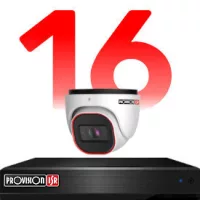 16-Kamera Überwachungssystem Set