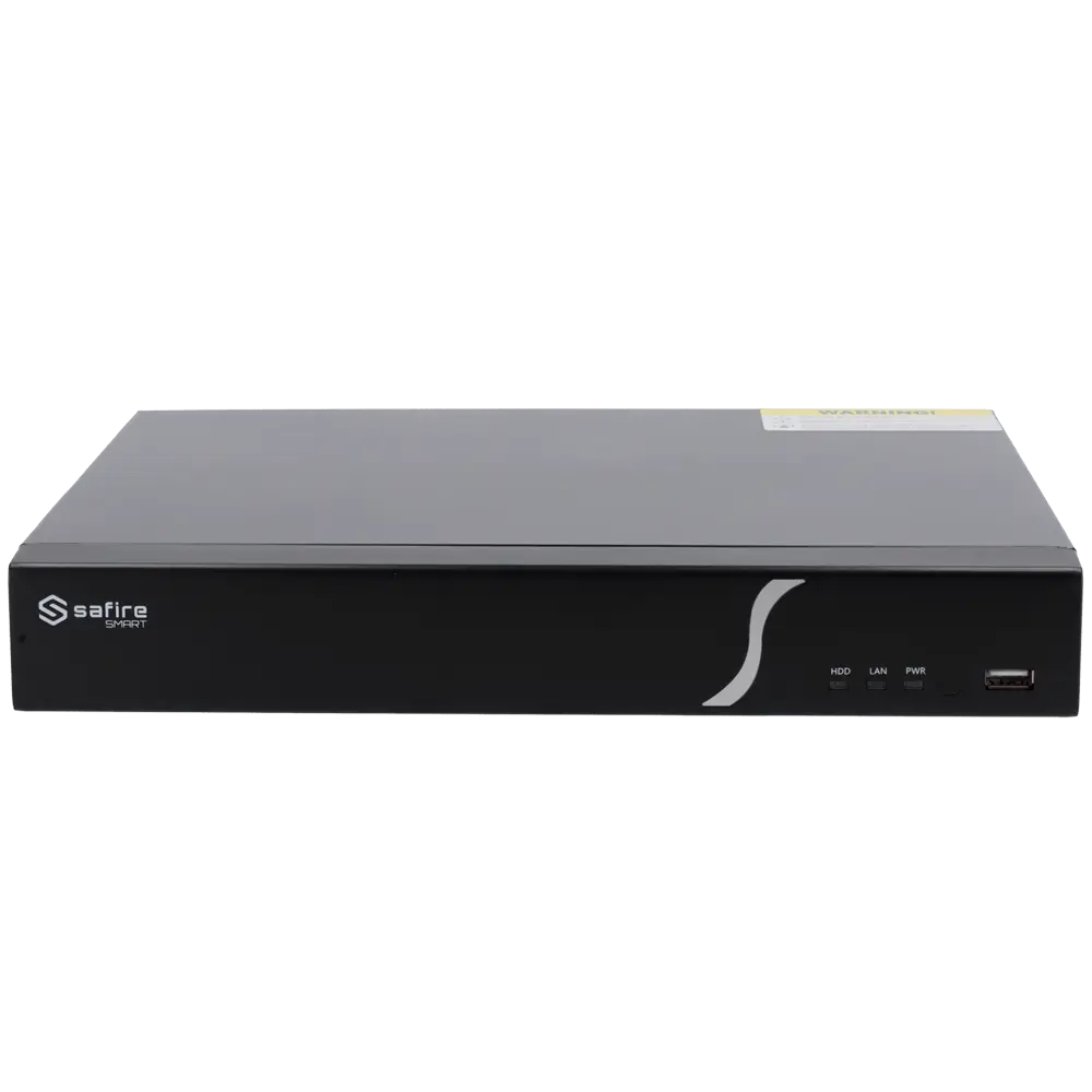 Safire SF-NVR6104-4P-B2 4 csatornás 4 PoE portos NVR rögzítő 8MP
